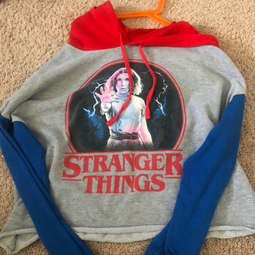 Stranger things Crop sweatshirt
